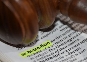 Arbitration - dictionary definition