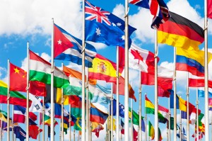 International flags