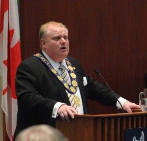 Toronto Mayor Rob Ford (Photo: City of Toronto)