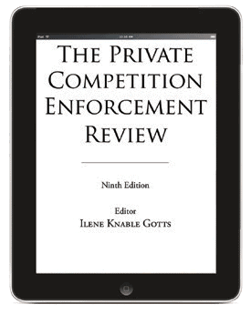 9th Edition Canada Chapter The Private COmpetition Enforcement Review